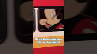 Mickey bus heading 4 Maintenance at Walt Disney World #shorts #disney #waltdisneyworld #disneyworld