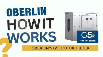 Oberlin Filter - G5 Hot Oil Filter for Roasters and Fryers