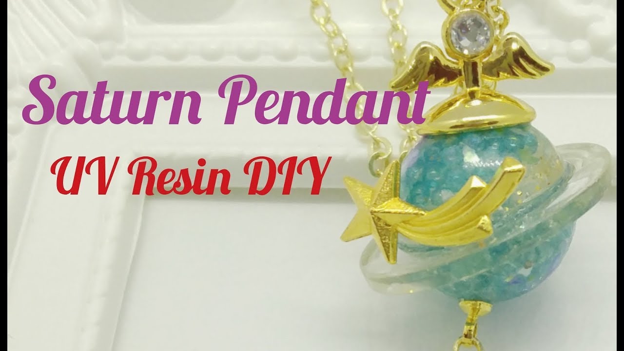 UV Resin DIY Saturn Pendant