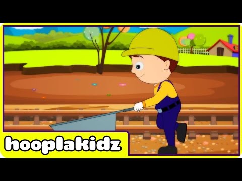 HooplaKidz | I've Been Working On The Railroad | Kids Song