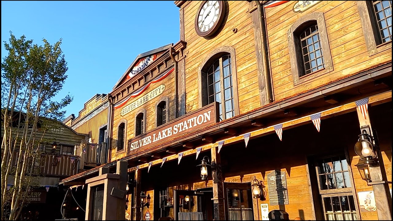 Europa-Park Silver Lake City and Diner Station