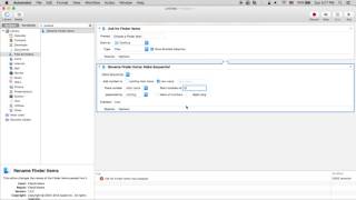 How to Batch Rename Files in Mac OS X using Automator