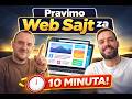 Vajb Kodiramo Web Sajt za 10 min. Može!