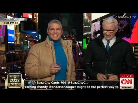 CNN's Andy Cohen, Anderson Cooper host dry New Year's Eve