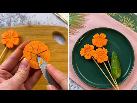 Amazing Food Carving Tricks That Make Prep SO Much Easier! 🔥🍎