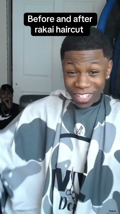 Rakai with the new hair cut trash 🚮 or fire ? 🔥 - YouTube