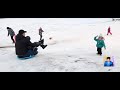 Moscow kits playing on snow  amazing childhood  tahsir ahmed munna