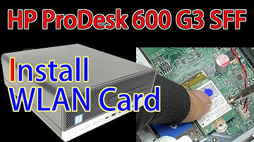 HP ProDesk 600 G3 SFF にWiFiアンテナとWLANカードを取り付ける方法
