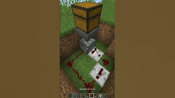 How to Make a Trash Can in Minecraft #shorts