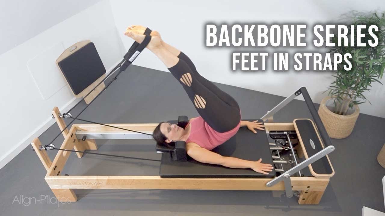 Backbone Series Feet In Straps Pilates Reformer YouTube