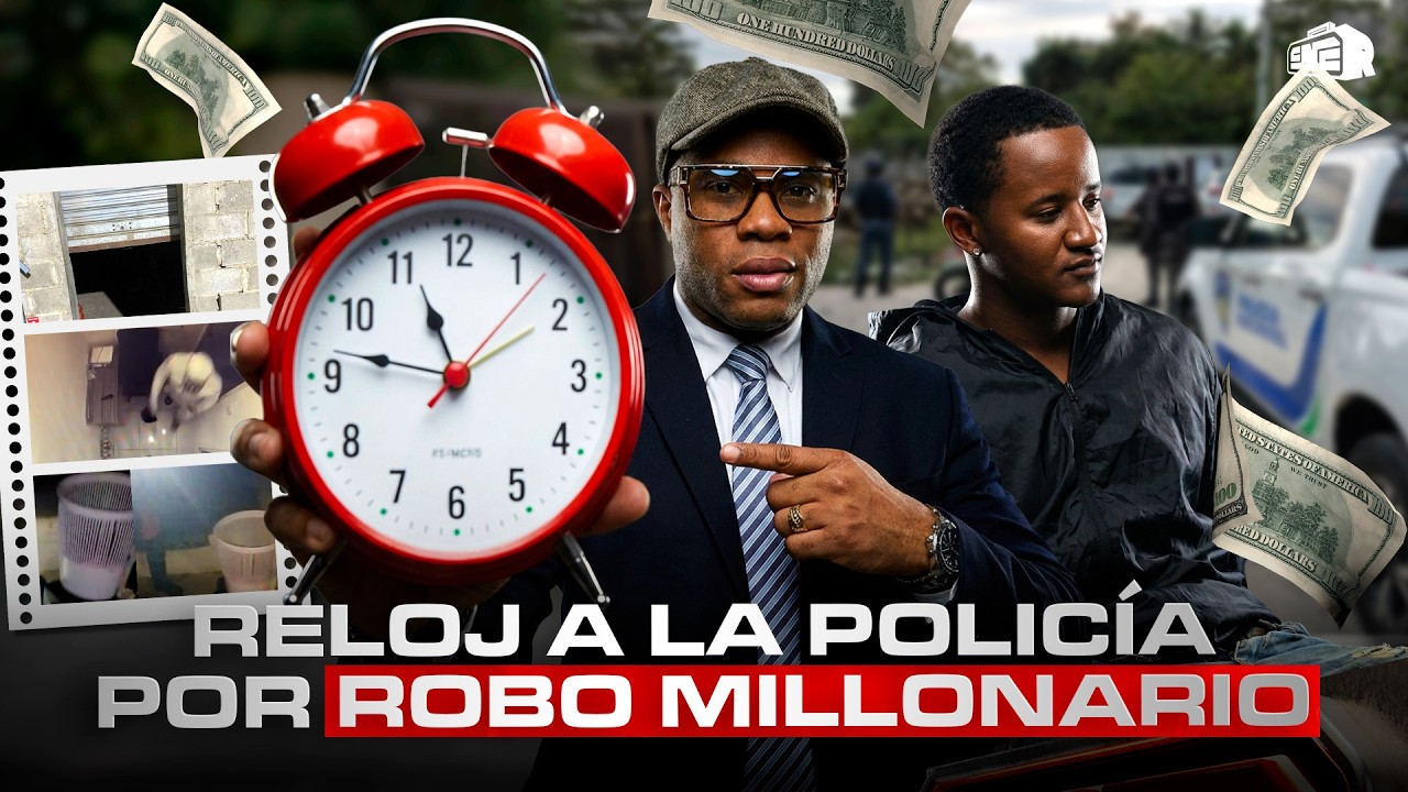 ¡PRIMICIA! TOLENTINO LE PONE EL RELOJ A LA POLICÍA POR ROBO MILLONARIO Y MUESTRA VIDEOS EXCLUSIVOS