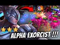 SWEEPING ANYTHING IN FRONT!! 3 STAR ALPHA EXORCIST!! MAGIC CHESS GO GO 