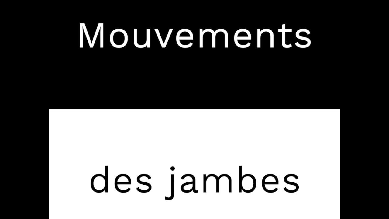 Mouvements des jambes et pieds sur Poupée
