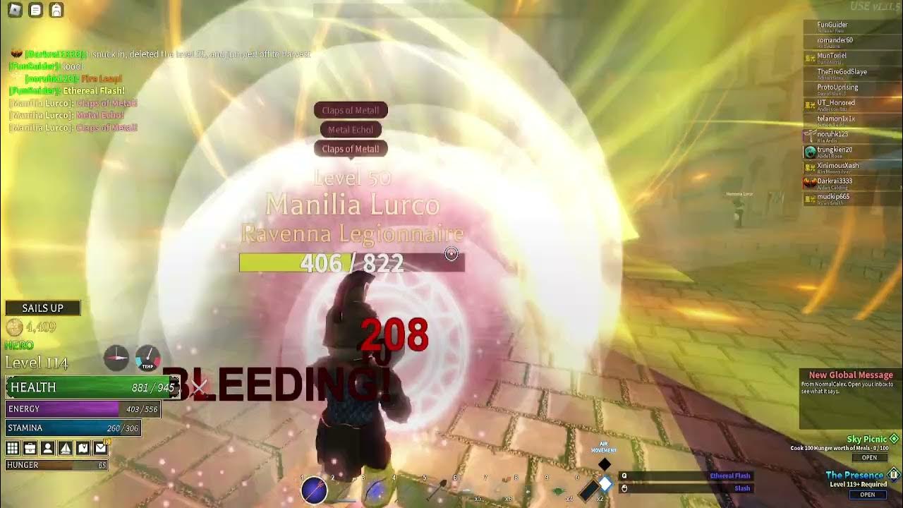 Arcane Odyssey Triasta of Bronze special skill YouTube