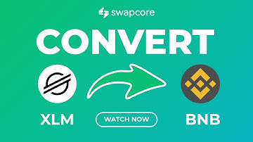 Convert XLM to BNB Instantly | Stellar to Binance Coin Swap with No KYC on Swapcore