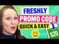 Freshly Promo Code 2022: MAX Discount For New Customers! (100% Works)