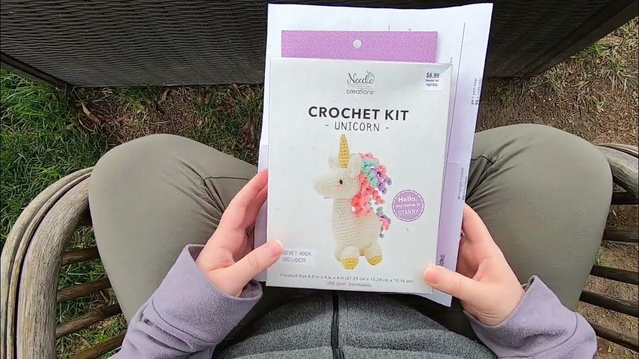 Fabric Editions Needle Creations™ Unicorn Crochet Kit