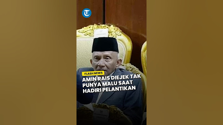 Amien Rais Diolok-olok saat Hadiri Pelantikan Prabowo-Gibran, Warganet: Gak Tahu Malu Pak?