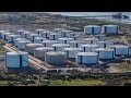 Oil Stockpiles Near Danger Zone