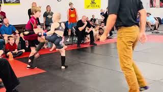 Willow Liles 7-22-23 GAMMA (Youth MMA) Match 2- Ladson, SC (9 yo)