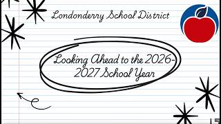 Superintendent Message 2026: Looking Ahead