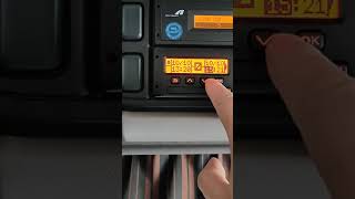 картинка: Мануальный ввод на тахографе евро 6.