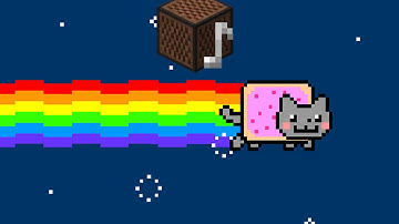 Nyan Cat Theme Song - Minecraft Noteblocks