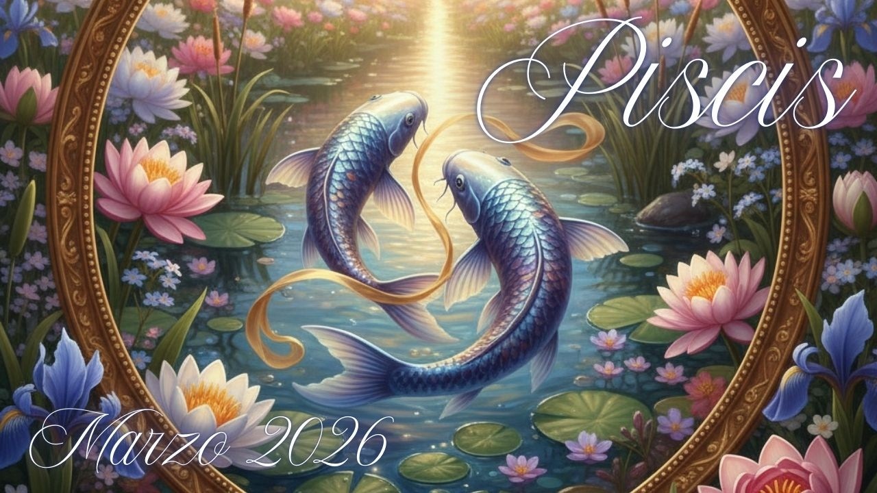PISCIS ✨ MARZO 26 ♥️ Cuentas con una sabiduría inigualable. Se despiertan emociones reprimidas ⭐️