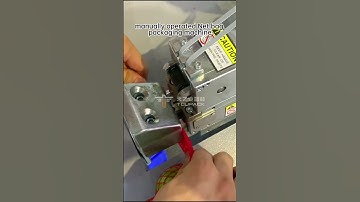 Semi-automatic Mesh Bag Packaging Machine for Fruit Vegetable Potato Ginger Onion