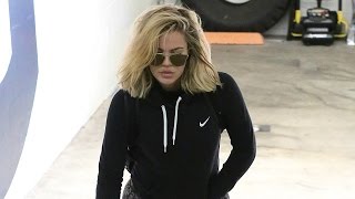 X17 EXCLUSIVE: A Tired-Looking Khloe Kardashian Shares Her New Year's Resolutions