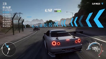 Need for Speed Payback [PS4/XOne/PC] Graveyard Shift Gameplay In 4K 60 FPS