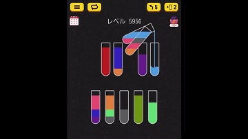 Water sort puzzle level 5956