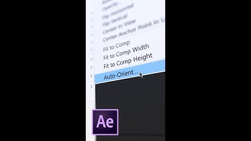 Auto-Orient Objects Along Paths in After Effects