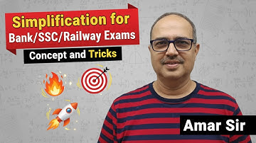 Simplification Made Super Easy 😱 Bank/SSC/Railway | RRB Clerk Special | Viral Maths #021 | Amar Sir