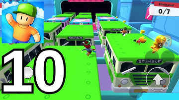 Stumble Guys Gameplay Walkthrough Part 10 (iOS, Android)
