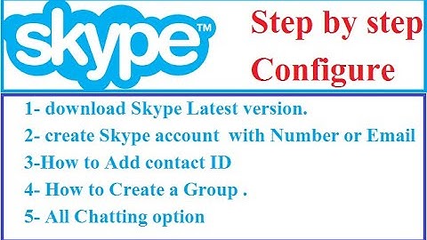 how to create a skype account step by step on your computer | how to download skype latest version