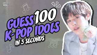 👀 GUESS 100 KPOP IDOLS IN 3 SECONDS | Everyday IDOLS — KPOP QUIZ 2026