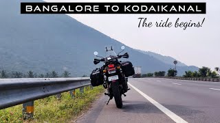 Day 1 | The ride begins | Bengaluru to Kodaikanal on the Royal Enfield Himalayan |