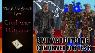 I think Bethesda confirmed the civil war outcome in the lore for TES6 - The Elder Scrolls Lore