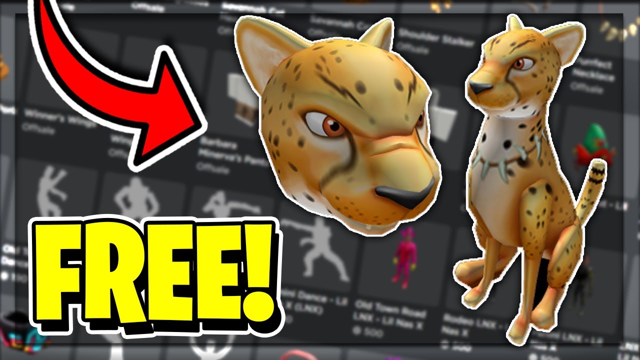 [FREE ITEMS] How To Get The Savannah Cat Head & The Shoulder Stalker
