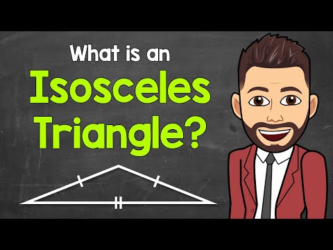 वीडियो: एक समद्विबाहु त्रिभुज को ऐसा क्यों कहा जाता है?