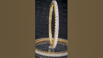 SINGLE LINE DIAMOND  BANGLE