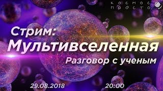 Стрим: Мультивселенная / Работа в ЦЕРН / Разговор с ученым.