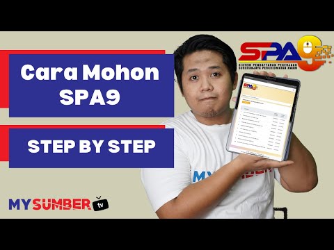 Cara Mohon SPA9 Kerja Kerajaan (Tutorial Step By Step)