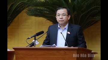 (HBTV) Trưởng Ban Dân tộc trả lời tại phiên chất vấn Kỳ họp thường lệ HĐND tỉnh cuối năm 2024