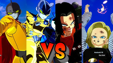Gamma 1 & 2 VS Android 17 & 18 - Dragon Ball Sparking Zero