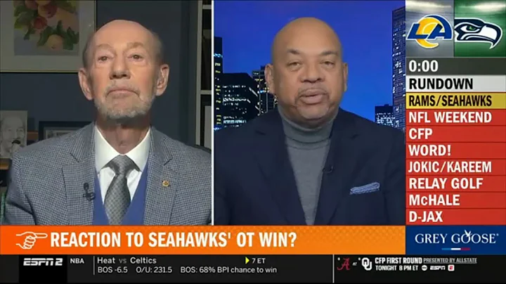 Pardon the Interruption | Seahawks mount 16-point comeback, take over NFC West with OT win vs. Rams