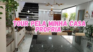 TOUR PELA MINHA CASA PROPRIA COMPLETO🏡