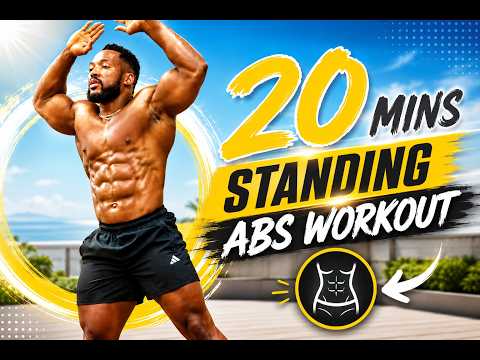 🔥 20 MIN STANDING ABS WORKOUT | Burn Belly Fat & Sculpt Your Core