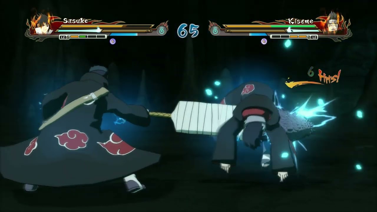 Sasuke (Taka) vs Kisame - Naruto Shippuden Ultimate Ninja Storm Revolution